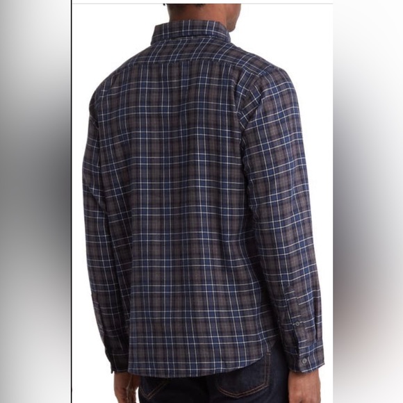 SLATE & STONE Flannel Long Sleeve Button Down Shirt - Picture 2 of 5
